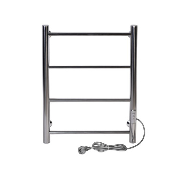 Полотенцесушитель электрический Тера Классика 600х432 мм 39 Вт с терморегулятором правый хром