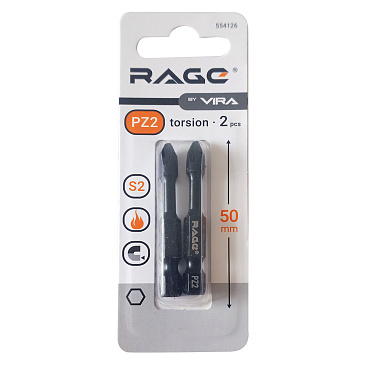 Бита Rage by Vira (554126) PZ2 магнитная 50 мм торсионная (2 шт.)