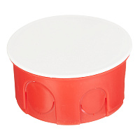 Коробка распределительная для бетона d80х40 мм IP20 Greenel (GE41007-R)