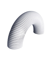 Воздуховод гибкий гофрированный Era VA с ПВХ покрытием алюминиевый d125 мм 3 м