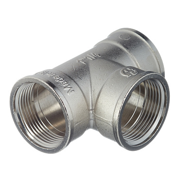 Тройник Stout 1 1/4 ВР(г) х 1 1/4 ВР(г) х 1 1/4 ВР(г) латунный (SFT-0020-000114)