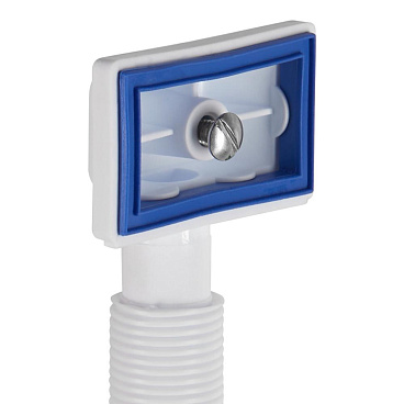 Сифон для мойки Wirquin Элит 3 1/2х40 мм с выпуском d115 мм с переливом с соединением 40/50 мм (30975130)