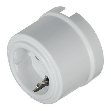 Розетка Bironi Лизетта накладная белая ретро (B1-101-21)