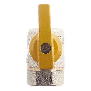 Кран шаровой газовый 1/2 НР(ш) х 1/2 ВР(г) бабочка угловой