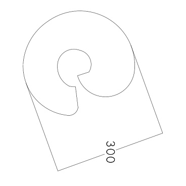 Свая винтовая d108х2500 мм