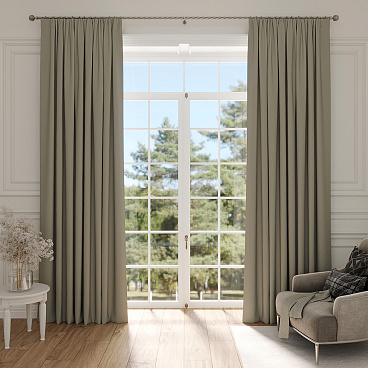 Штора блэкаут серая 200х260 см Legrand Блэкаут (58091931)