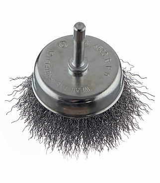 Корщетка для дрели Практика (032-584) мягкая чашеобразная d75 мм