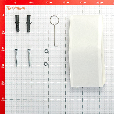 Лоток душевой АНИ пласт Мол с комбинированным затвором 62х450 мм d50 мм цельнометаллический (TLZ2045)