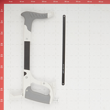 Ножовка по металлу КМ 300 мм 24 зуб/дюйм средний зуб