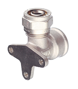 Водорозетка VALTEC (VTm.354.N.001604) 16 обж(ц) х 1/2 ВР(г)