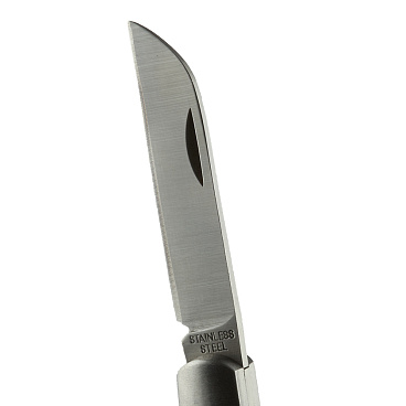 Нож монтерский КВТ НМ-03 складной для зачистки многожильного кабеля