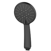 Лейка для душа Esko SCU d106 мм 5 режимов без шланга пластик черная (SCU855Black)