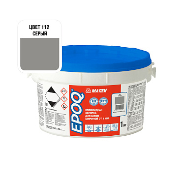 Затирка эпоксидная Mapei EPOQ 112 серая 1 кг