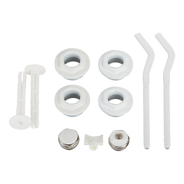 Набор присоединительный 1" х 1/2" для радиатора белый 11 предметов (685645)