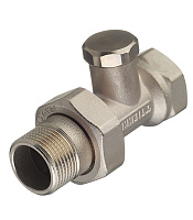 Клапан запорный Tiemme 3/4 НР(ш) х 3/4 ВР(г) для радиатора (3230014 / 3235N0505EC)