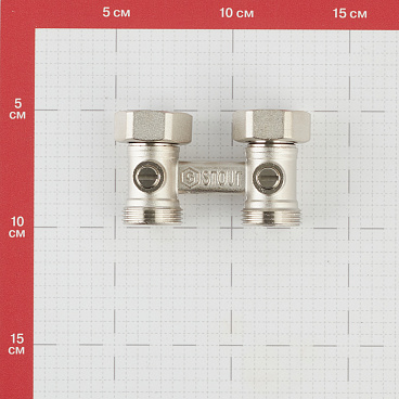 Узел нижнего подключения Stout 3/4 EK х 3/4 EK для радиатора для двухтрубных систем (SVH 0002 000020)