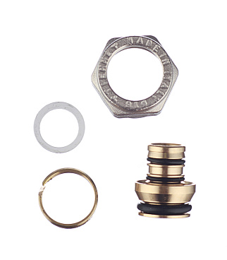 Евроконус Tiemme 16 обж(ц) х 1/2 для металлополимерных труб (1440001)