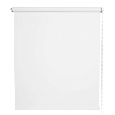 Рулонная штора блэкаут 120х175 см Legrand Титан белая