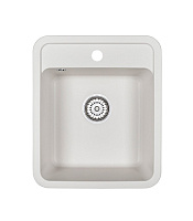 Мойка для кухни Granula Standard 50х42х19 см врезная кварц белая