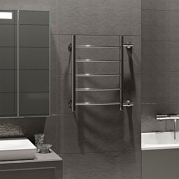 Полотенцесушитель водяной MyFrea MyLondon 600х400 мм с боковым подключением 500 мм хром