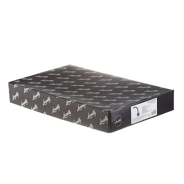 Смеситель для кухни Lavelly Poseidon черный с высоким изливом с подключением к фильтру однорычажный (673092)