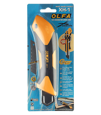 Нож строительный Olfa 25 мм с сегментированным лезвием пластиковый корпус