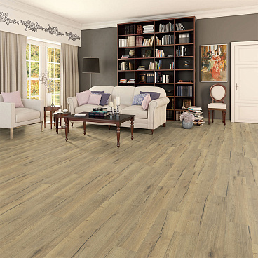 Ламинат 33 класс Egger Home дуб крестон натуральный 1,74 кв.м 10 мм с фаской