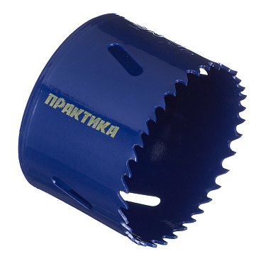 Коронка биметаллическая Практика (036-018) универсальная d64 мм
