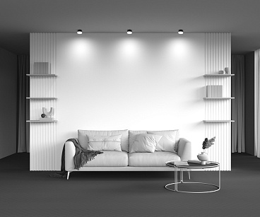 Потолочный светильник Technical C086CL-GX53-SRD-BW