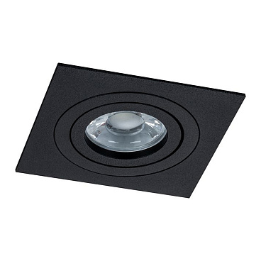 Светильник встраиваемый GU10 черный 50 Вт IP20 Maytoni Atom ДВО (DL024-2-01B)