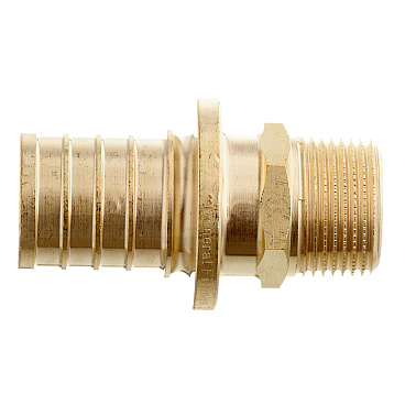 Соединитель прямой Stout 32 мм х 3/4 НР(г) латунный (SFA-0001-003234)