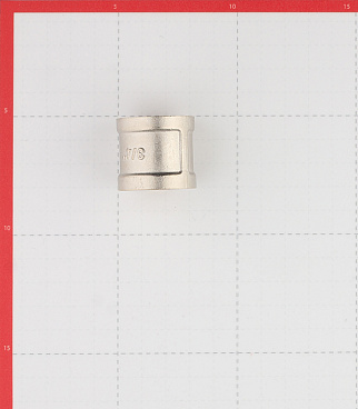 Муфта 3/4 ВР(г) х 3/4 ВР(г) латунная