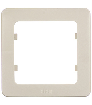 Рамка Hegel Master одноместная слоновая кость (Р401-01)