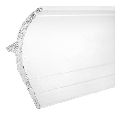 Плинтус потолочный из экополимера ударопрочный 85х55х2000 мм под подсветку Cosca KX045