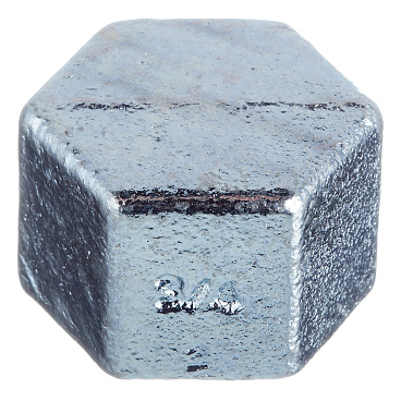 Заглушка Gebo Platinum (300-5V) 3/4 ВР(г) чугунная оцинкованная