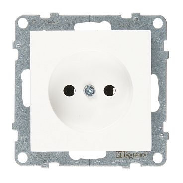 Розетка Legrand Suno встраиваемая белая (721133)