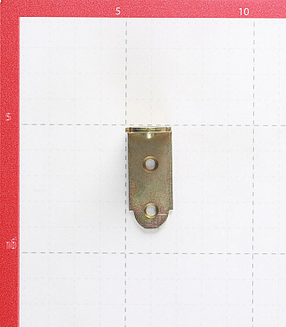 Уголок узкий оцинкованный 40х40х17х2 мм с желтой пассивацией