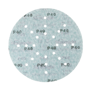 Диск шлифовальный Sunmight Film L312T d225 мм P40 на липучку пленочная основа (5 шт.) (53503R)