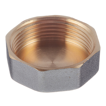 Заглушка 1 1/4 ВР(г) латунная