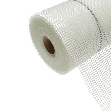 Сетка фасадная стеклотканевая ячейка 5х5 мм 1х50 м 160 г/кв.м ГОСТ