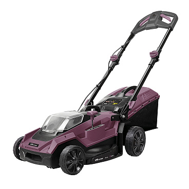 Газонокосилка аккумуляторная КМ АТОМ 36 В 400 мм 4Ач Li-Ion 2 АКБ и ЗУ (CL-184BL/2 KIT)