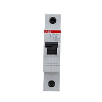 Автоматический выключатель модульный ABB SH201 1P 25А тип C 6 кА 400 В (2CDS211001R0254)