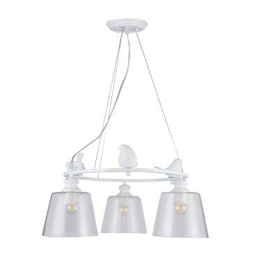 Люстра подвесная Arte Lamp Passero E27 120 Вт 6 кв.м (A4289LM-3WH)