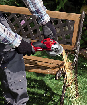 Шлифмашина угловая электрическая Einhell TE-AG 125 CE 1100 Вт d125 мм (4430860)