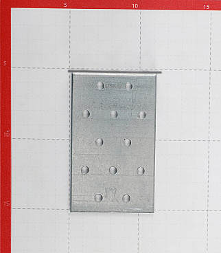 Уголок соединительный оцинкованный 100х100х60х2 мм