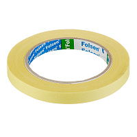 Лента малярная Folsen желтая 12 мм 50 м (02212)