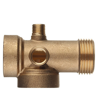 Соединитель для насоса Belamos 1 НР(ш) х 1 ВР(г) х 1 ВР(г) х 1/4 НР(ш) х1/4 ВР(г) пятиходовой (5WAY)