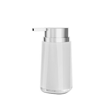 Дозатор для мыла Fora Barcelona настольный акрил белый (FOR-BAR021)