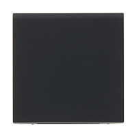 Розетка Systeme Electric ArtGallery встраиваемая карбон со шторками с крышкой (GAL001046)