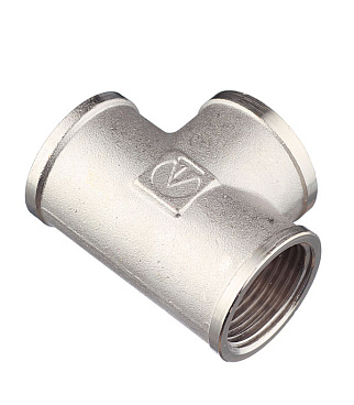 Тройник Valtec 1 ВР(г) х 1 ВР(г) х 1 ВР(г) латунный (VTr.130.N.0006)